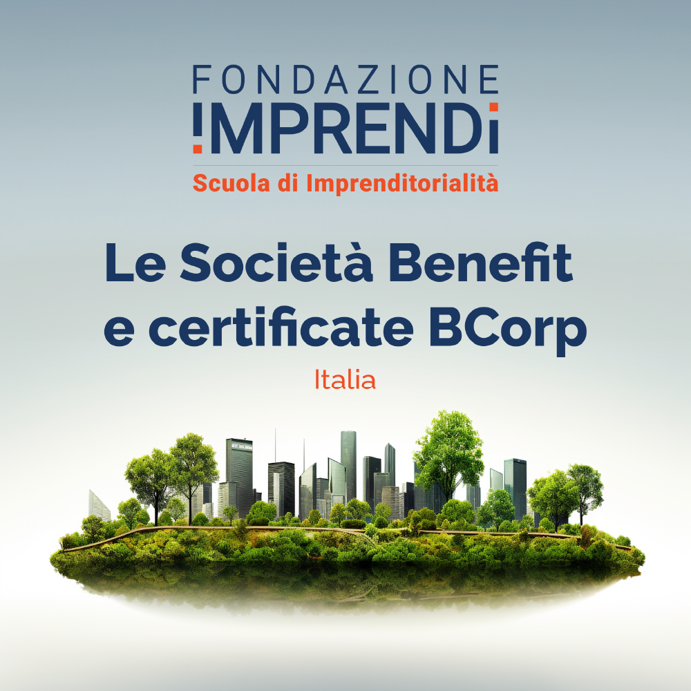 Fondazione Imprendi - Evento Società Benefit e certificate BCorp